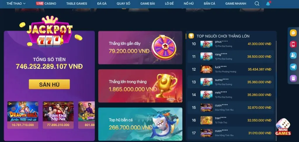 Đa dạng trò chơi hd88 nhà cái